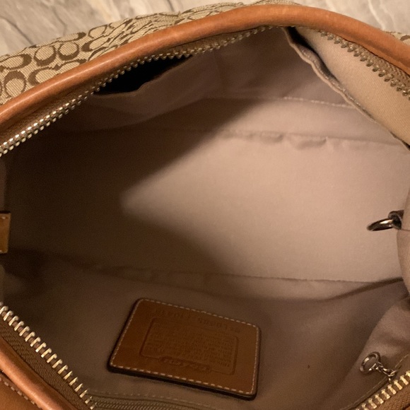 Coach Monogram Shoulder Bag - Picture 7 of 10